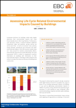 Factsheet: Assessing Life Cycle Related Environmental Impacts Caused by Buildings